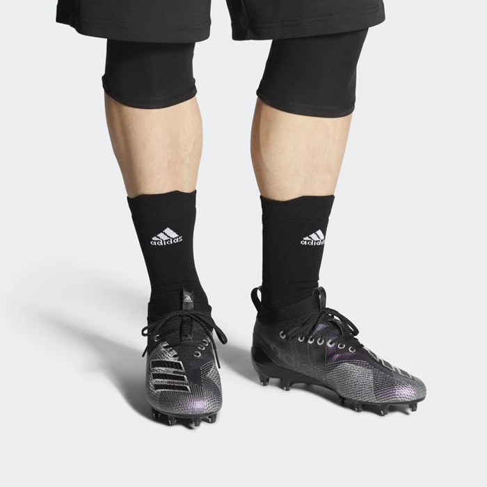 Tacos De Futbol Adidas adizero 8.0 Hombre Negras | 27LJYMFI