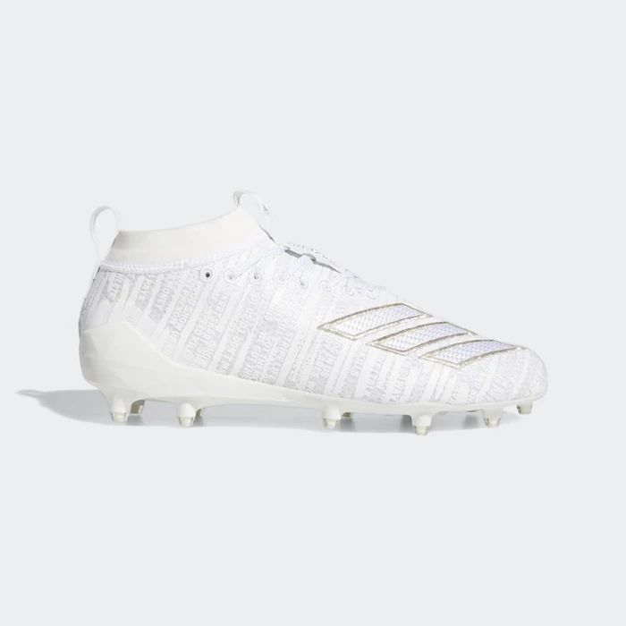 Tacos De Futbol Adidas adizero 8.0 Hombre Blancas | 47NUYIOS