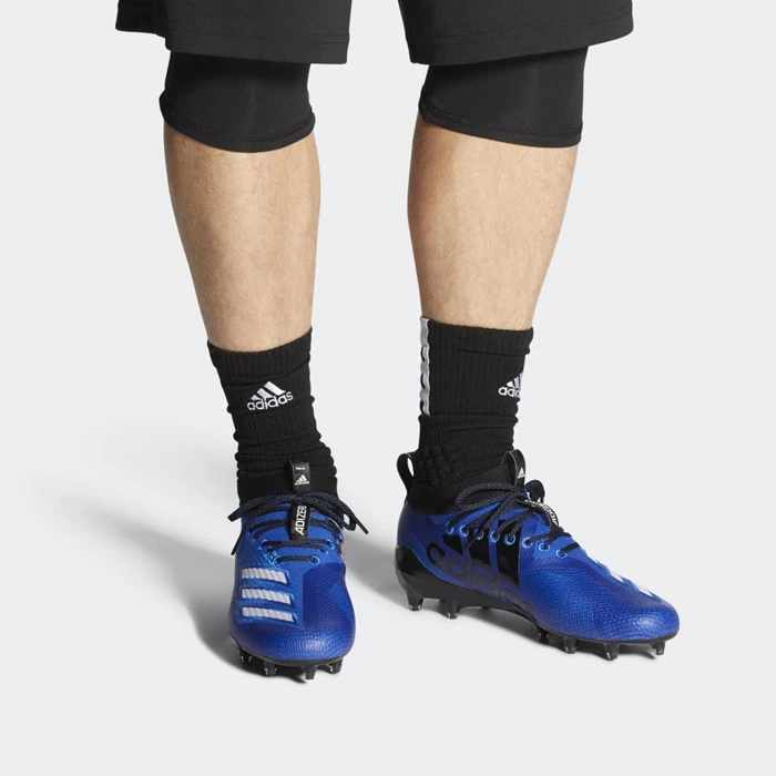 Tacos De Futbol Adidas adizero 8.0 Hombre Azules | 53GEFAYP