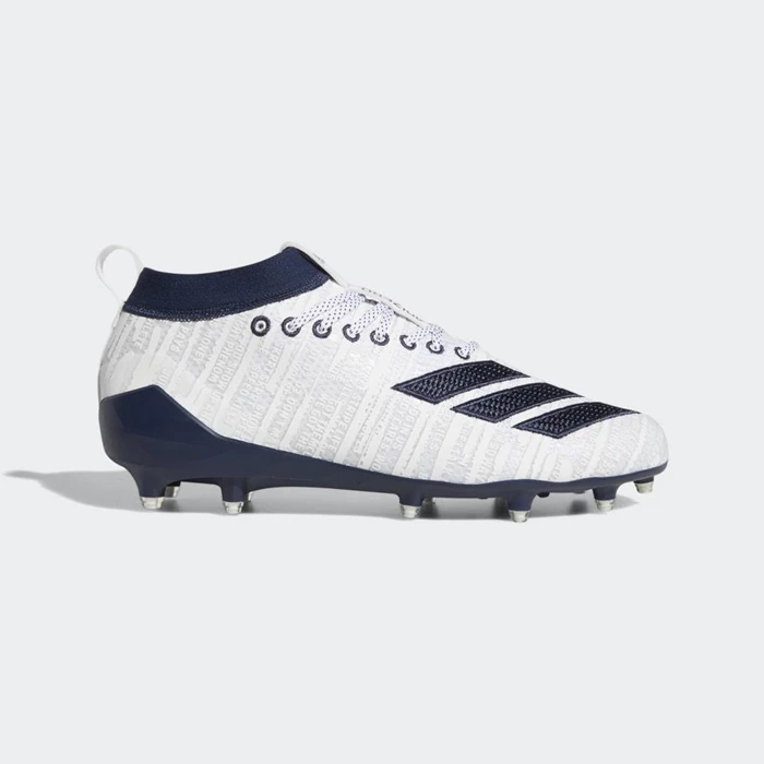 Tacos De Futbol Adidas adizero 8.0 Hombre Blancas | 69GACIVW