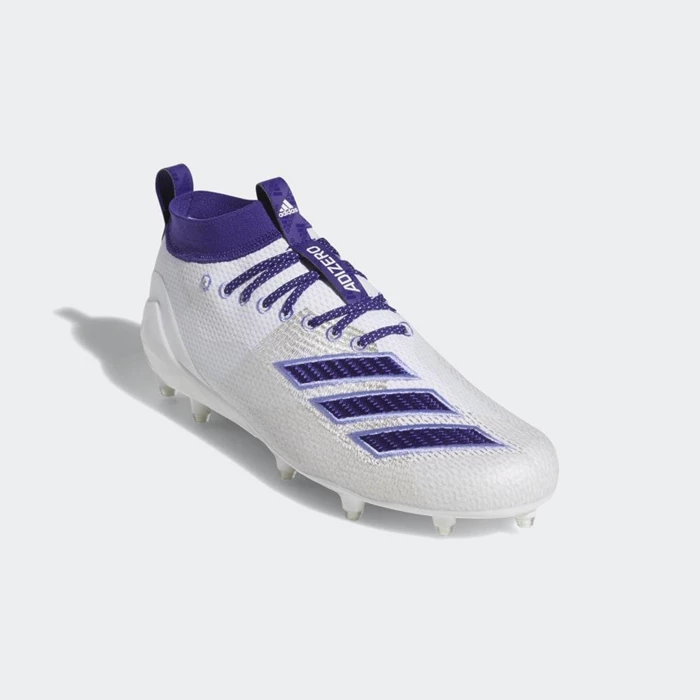 Tacos De Futbol Adidas adizero 8.0 Hombre Blancas | 74UWCQLX