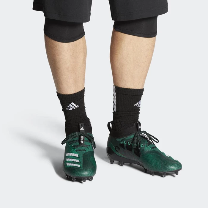 Tacos De Futbol Adidas adizero 8.0 Hombre Verde | 80XSTBZC