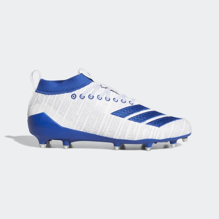 Tacos De Futbol Adidas adizero 8.0 Hombre Blancas | 82TUHMOQ