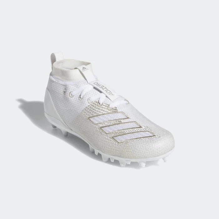 Tacos De Futbol Adidas adizero 8.0 Niños Blancas | 32ACMLHG