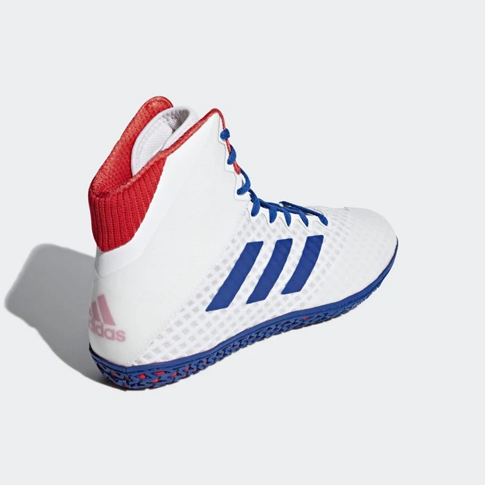 Tenis Lucha Libre Adidas Mat Wizard 4 Mujer Blancas | 08SXBOJZ