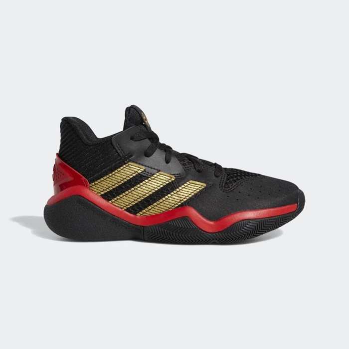 Zapatillas Baloncesto Adidas Harden Stepback Niños Negras | 58ZIKPMT