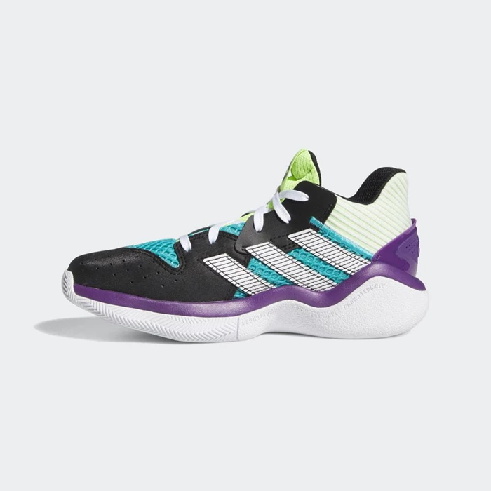 Zapatillas Baloncesto Adidas Harden Stepback Niños Negras | 76EWQXLJ