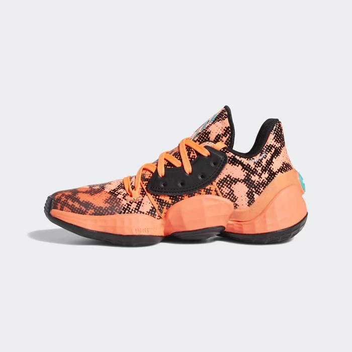 Zapatillas Baloncesto Adidas Harden Vol. 4 Niños Naranjas | 10RAPOSK