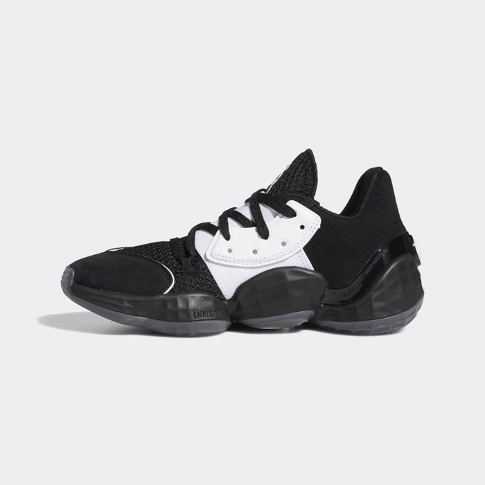 Zapatillas Baloncesto Adidas Harden Vol. 4 Niños Negras | 21LGPXBJ