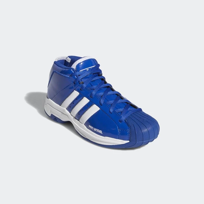 Zapatillas Baloncesto Adidas Pro Model 2G Niños Azules | 26FYCGBR