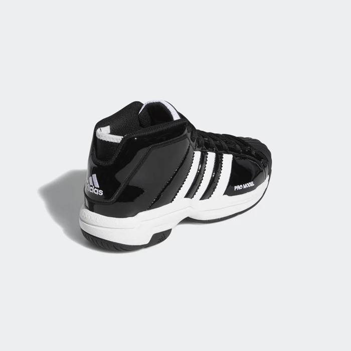 Zapatillas Baloncesto Adidas Pro Model 2G Niños Negras | 30DCNJIQ