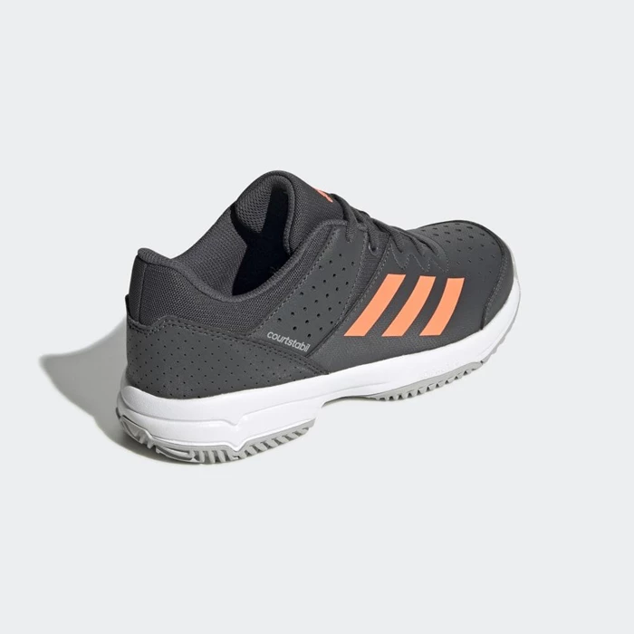 Zapatillas De Balonmano Adidas Court Stabil Niños Gris | 14SQJWRT