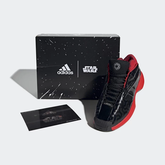 Zapatillas De Balonmano Adidas Crazy 1 Star Wars Darth Vader Hombre Negras | 93OZFRJC