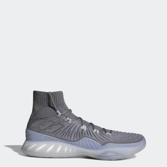 Zapatillas De Balonmano Adidas Crazy Explosive 2017 Primeknit Hombre Gris | 21QJXMIR