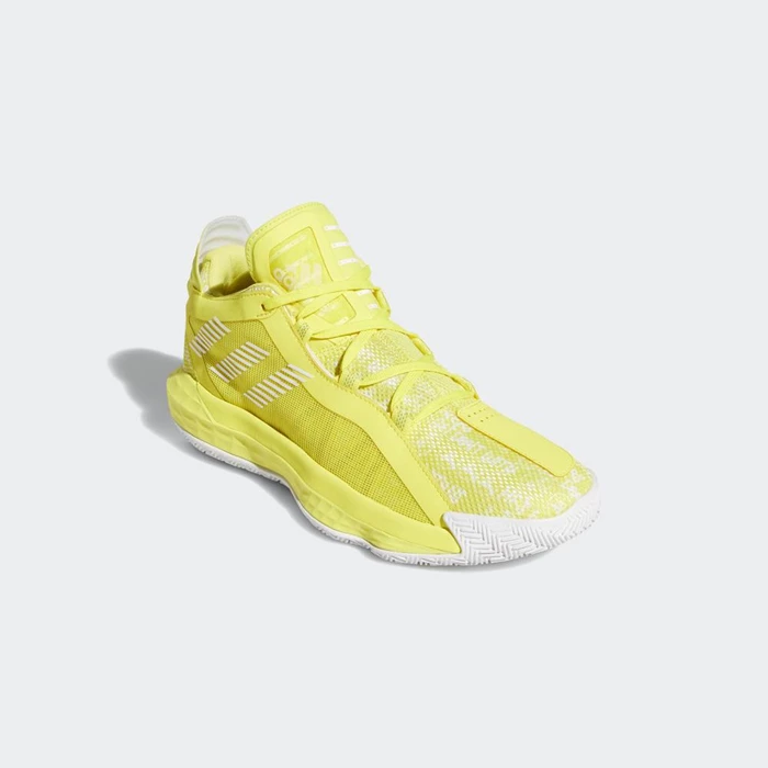 Zapatillas De Balonmano Adidas Dame 6 Hombre Amarillo | 23AMWQFE