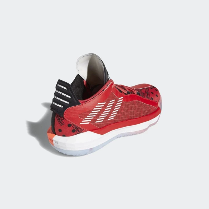 Zapatillas De Balonmano Adidas Dame 6 Hombre Rojas | 41KSHJFA