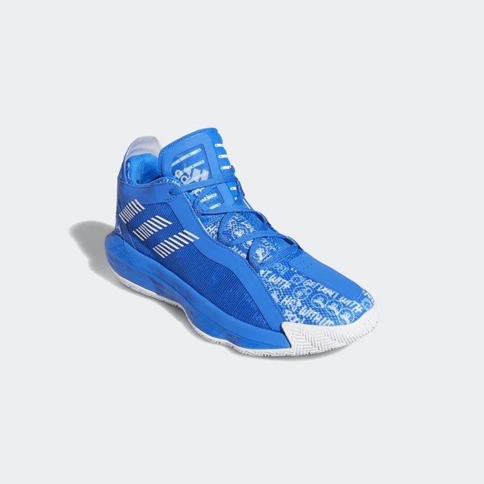 Zapatillas De Balonmano Adidas Dame 6 Hombre Azules | 41TFGICK