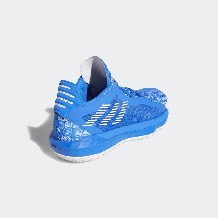 Zapatillas De Balonmano Adidas Dame 6 Hombre Azules | 41TFGICK