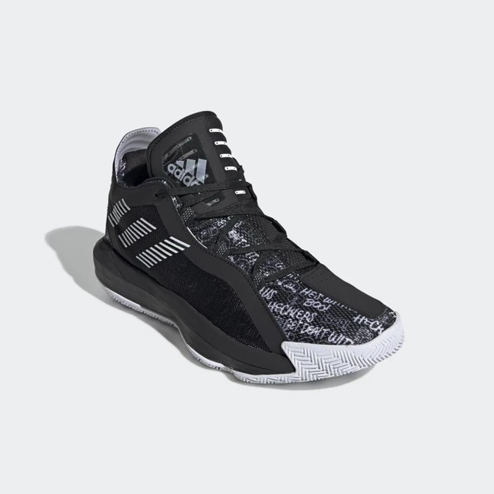 Zapatillas De Balonmano Adidas Dame 6 Hombre Negras | 50CYGATN