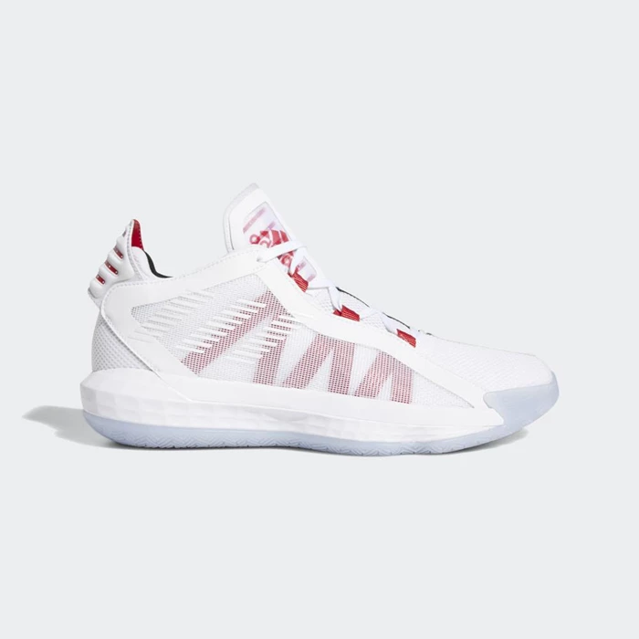 Zapatillas De Balonmano Adidas Dame 6 Mujer Blancas | 85NCTOXH