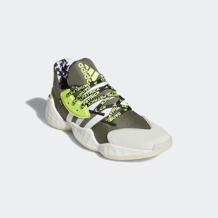 Zapatillas De Balonmano Adidas Daniel Patrick x Harden Vol. 4 Hombre Verde | 72MYNKCD