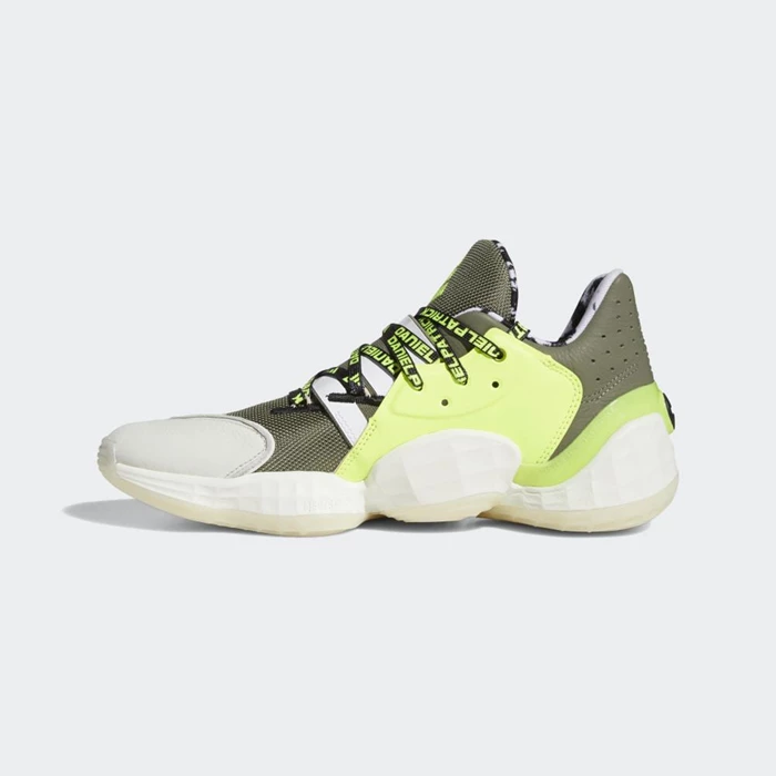 Zapatillas De Balonmano Adidas Daniel Patrick x Harden Vol. 4 Hombre Verde | 72MYNKCD