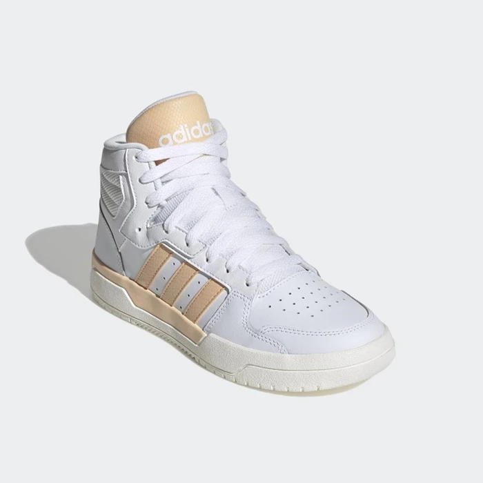 Zapatillas De Balonmano Adidas Entrap Mid Mujer Blancas | 07YANIHU