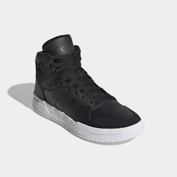 Zapatillas De Balonmano Adidas Entrap Mid Hombre Negras | 12SBYZWI