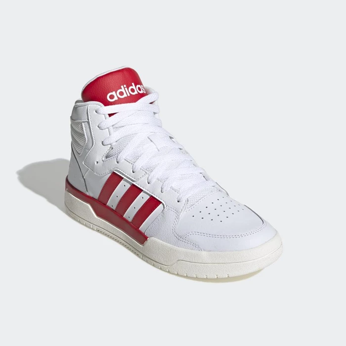 Zapatillas De Balonmano Adidas Entrap Mid Hombre Blancas | 39VYAGOZ