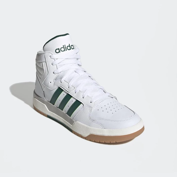 Zapatillas De Balonmano Adidas Entrap Mid Hombre Blancas | 74TLUYZI