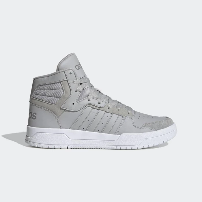 Zapatillas De Balonmano Adidas Entrap Mid Hombre Gris | 87OTCWRA