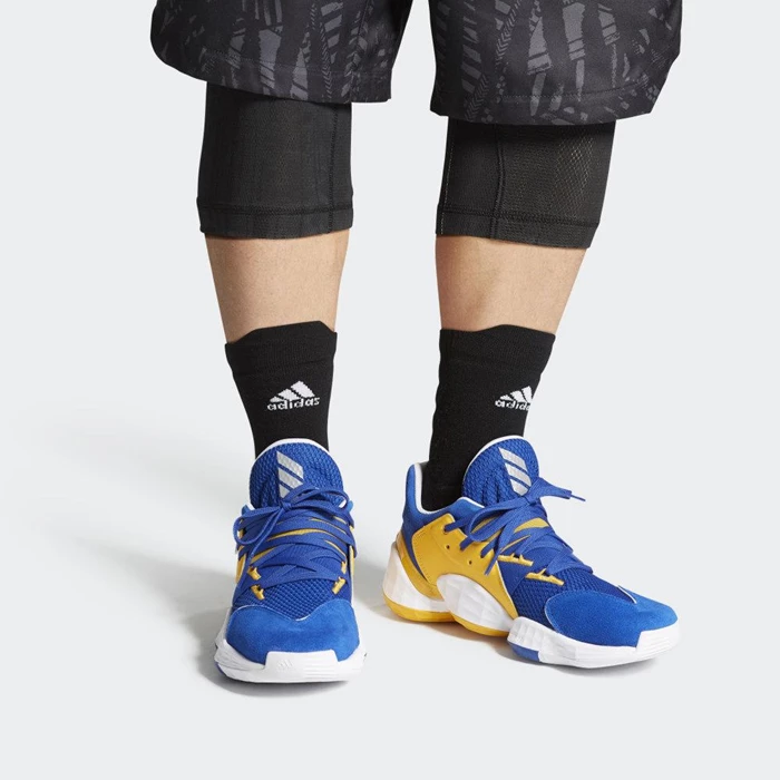 Zapatillas De Balonmano Adidas Harden Vol. 4 Su Casa Hombre Azules | 15JUEWBF