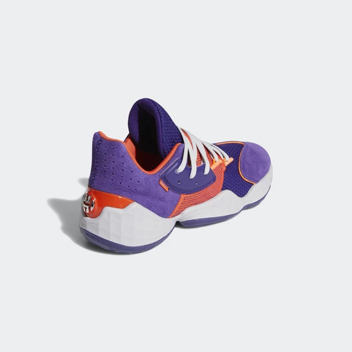 Zapatillas De Balonmano Adidas Harden Vol. 4 Su Casa Hombre Moradas | 28UCTIJP