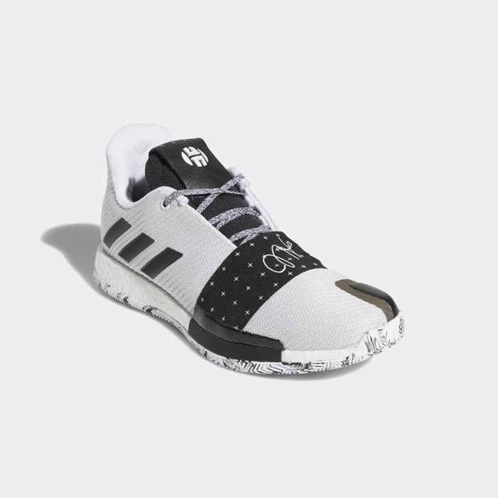 Zapatillas De Balonmano Adidas Harden Vol. 3 Hombre Blancas | 68DZBKIJ