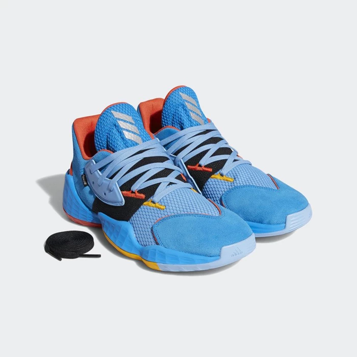 Zapatillas De Balonmano Adidas Harden Vol. 4 Su Casa Hombre Azules | 80MIYRJH