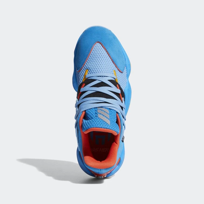 Zapatillas De Balonmano Adidas Harden Vol. 4 Su Casa Hombre Azules | 80MIYRJH