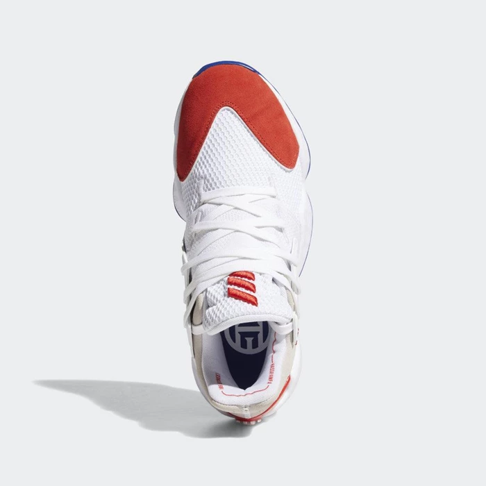 Zapatillas De Balonmano Adidas Harden Vol. 4 Question Hombre Blancas | 85OFPGIC