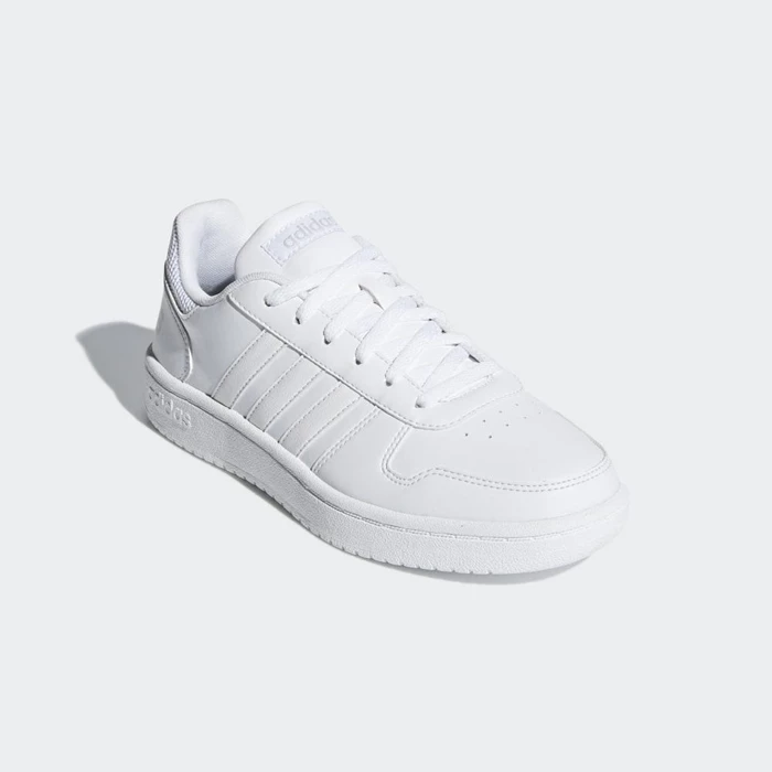 Zapatillas De Balonmano Adidas Hoops 2.0 Mujer Blancas | 16MDOCSI