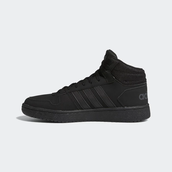 Zapatillas De Balonmano Adidas Hoops 2.0 Mid Hombre Negras | 52QZNRCE