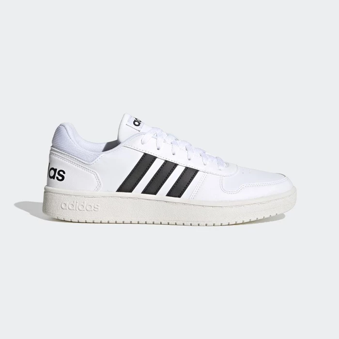 Zapatillas De Balonmano Adidas Hoops 2.0 Hombre Blancas | 53MWHYSB