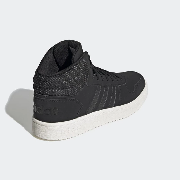 Zapatillas De Balonmano Adidas Hoops 2.0 Mid Mujer Negras | 63SIUXJL