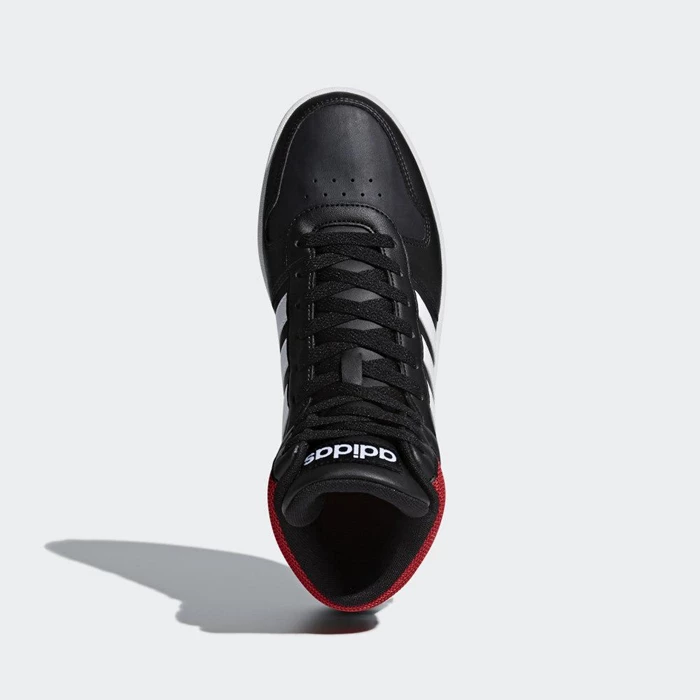 Zapatillas De Balonmano Adidas Hoops 2.0 Mid Hombre Negras | 76QWUGZR