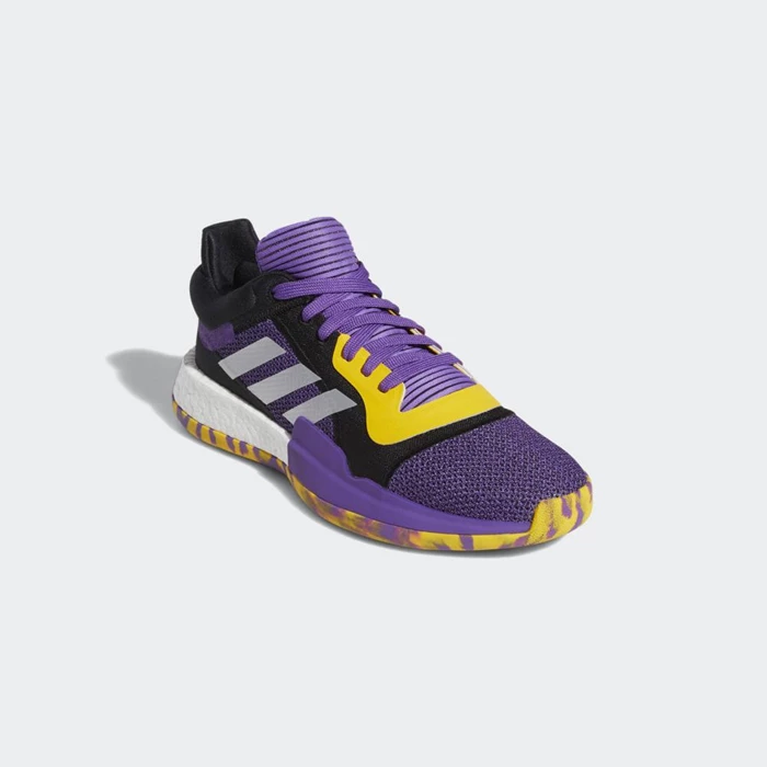 Zapatillas De Balonmano Adidas Marquee Boost Low Hombre Moradas | 58WDXZIU