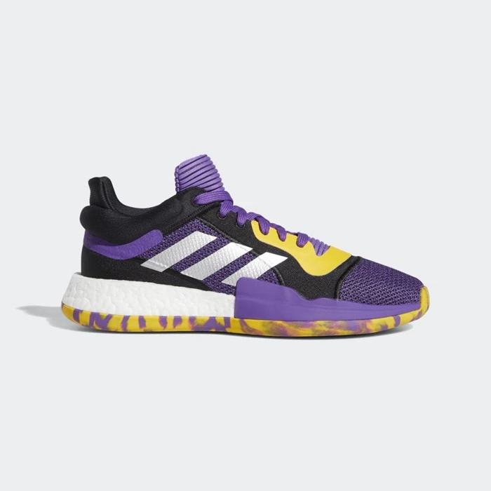 Zapatillas De Balonmano Adidas Marquee Boost Low Hombre Moradas | 58WDXZIU