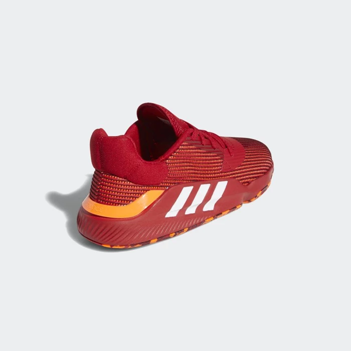 Zapatillas De Balonmano Adidas Pro Bounce 2019 Low Hombre Rojas | 12ZOFHIX