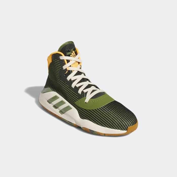 Zapatillas De Balonmano Adidas Pro Bounce 2019 Hombre Verde | 63IVNXRA