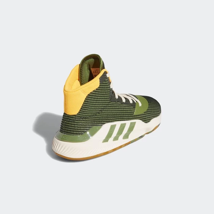 Zapatillas De Balonmano Adidas Pro Bounce 2019 Hombre Verde | 63IVNXRA