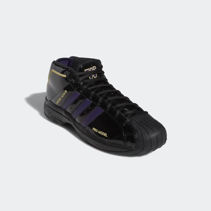 Zapatillas De Balonmano Adidas Pro Model 2G Hombre Moradas | 63WLNATZ