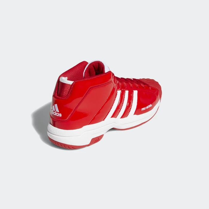 Zapatillas De Balonmano Adidas Pro Model 2G Hombre Rojas | 87JEKSHN