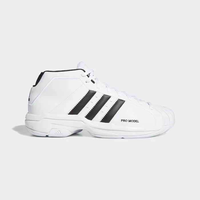 Zapatillas De Balonmano Adidas Pro Model 2G Hombre Blancas | 93FJLSGW